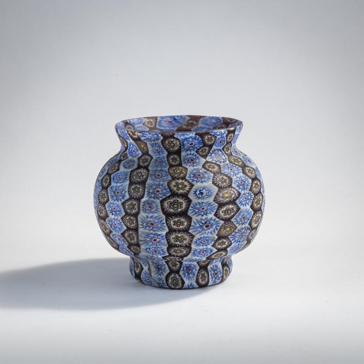 Hauptbild zu Objekt, Vase 'Murrine', um 1905, Toso, Fratelli, Murano, 173C 725