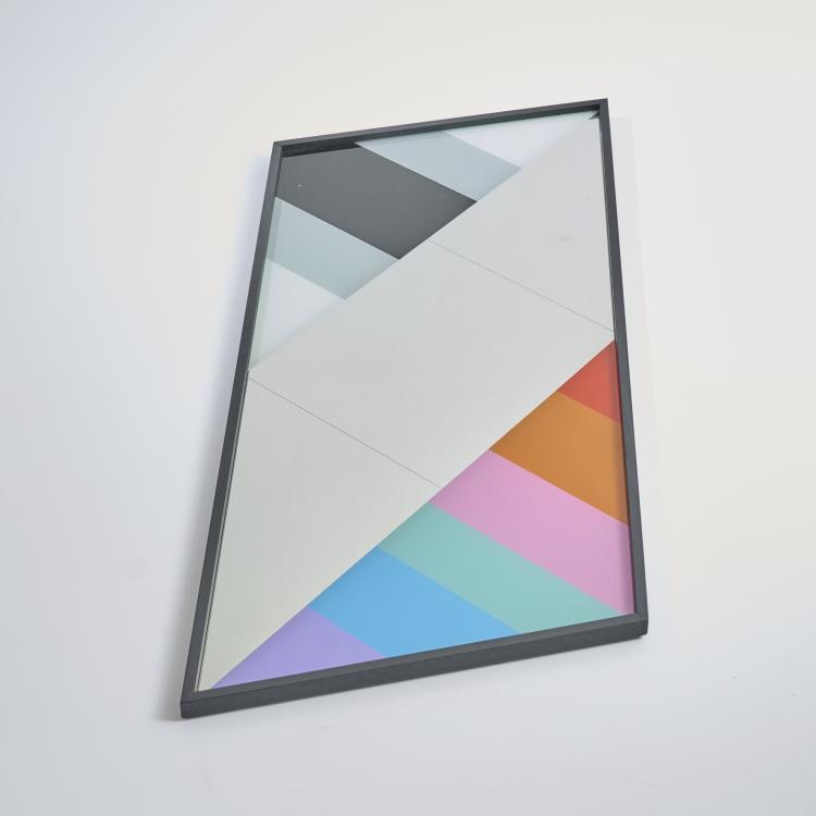 Bild 2 zu Objekt, Wall mirror, 1980s, Eugenio Carmi, Morphos Acerbis International Division, Bergamo, 173A 249