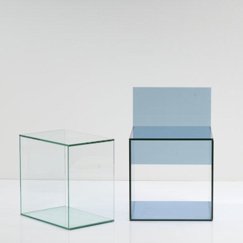 Two side tables, 2000s