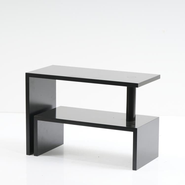 Bild 1 zu Objekt, Kleines Regal / Beistelltisch 'Basello', 1987, Achille Castiglioni, Zanotta, Nova Milanese, 173A 268