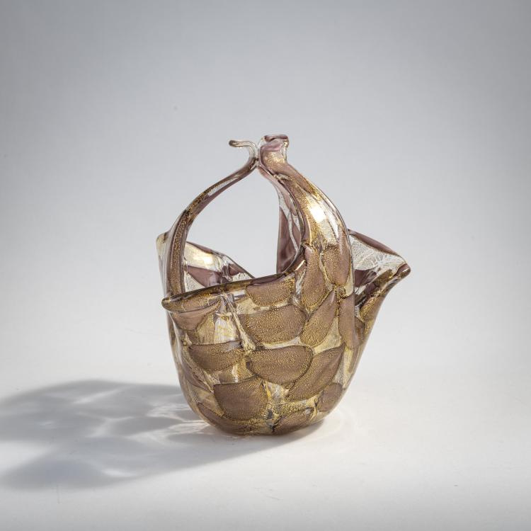 Bild 1 zu Objekt, Schale 'Pezzo unico di prova', 1950er Jahre, Ercole Barovier, Barovier & Toso, Murano, 173C 666