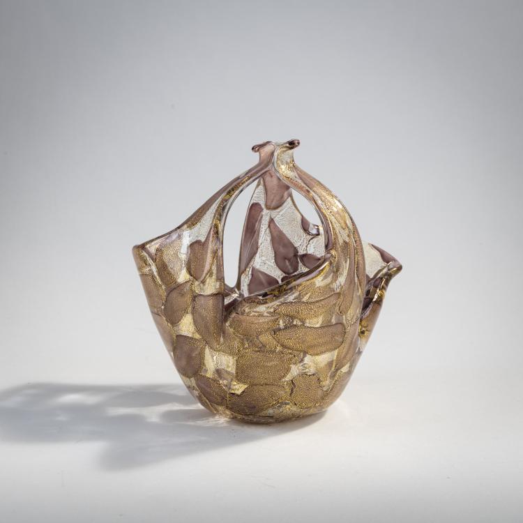 Bild 2 zu Objekt, Schale 'Pezzo unico di prova', 1950er Jahre, Ercole Barovier, Barovier & Toso, Murano, 173C 666