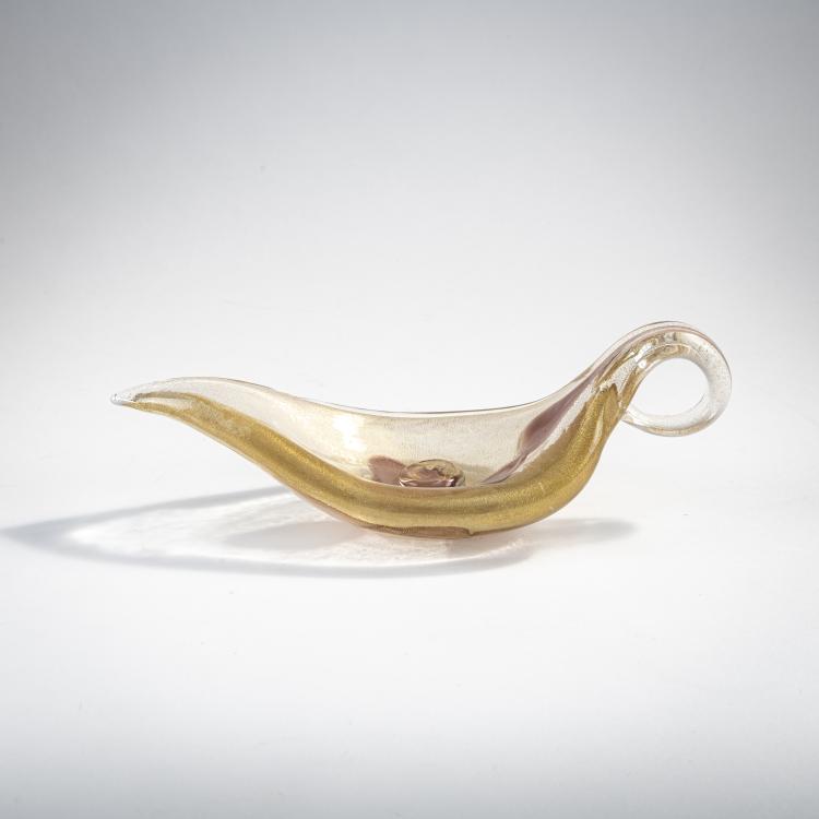 Hauptbild zu Objekt, Kerzenleuchter 'Pezzo unico di prova', 1950er Jahre, Ercole Barovier, Barovier & Toso, Murano, 173C 667