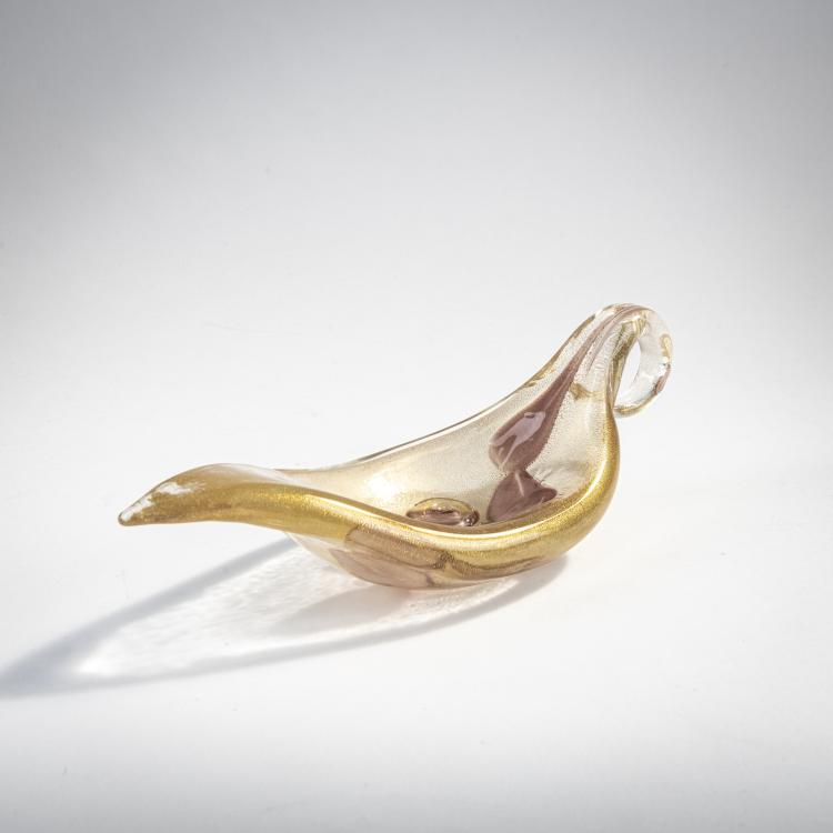 Bild 1 zu Objekt, Kerzenleuchter 'Pezzo unico di prova', 1950er Jahre, Ercole Barovier, Barovier & Toso, Murano, 173C 667