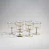 Six drinking glasses, c. 1925