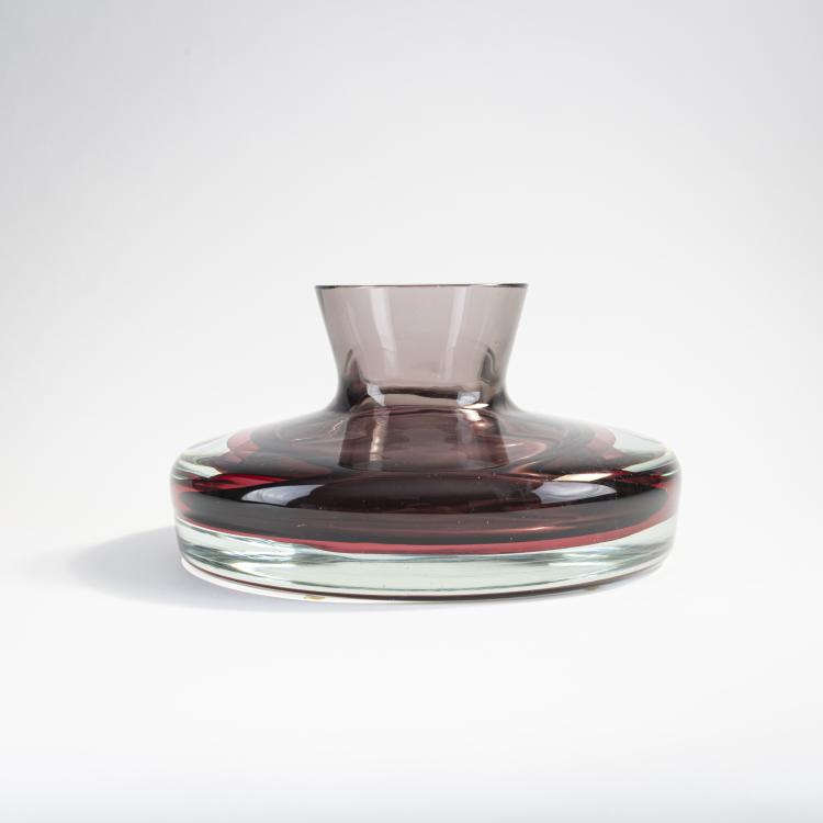 Hauptbild zu Objekt, Vase 'Sommerso', um 1963, Mario Pinzoni, Seguso Vetri d'Arte, Murano, 173C 711