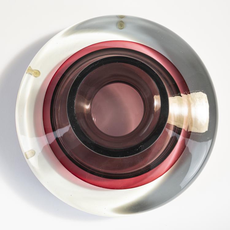 Bild 2 zu Objekt, Vase 'Sommerso', um 1963, Mario Pinzoni, Seguso Vetri d'Arte, Murano, 173C 711