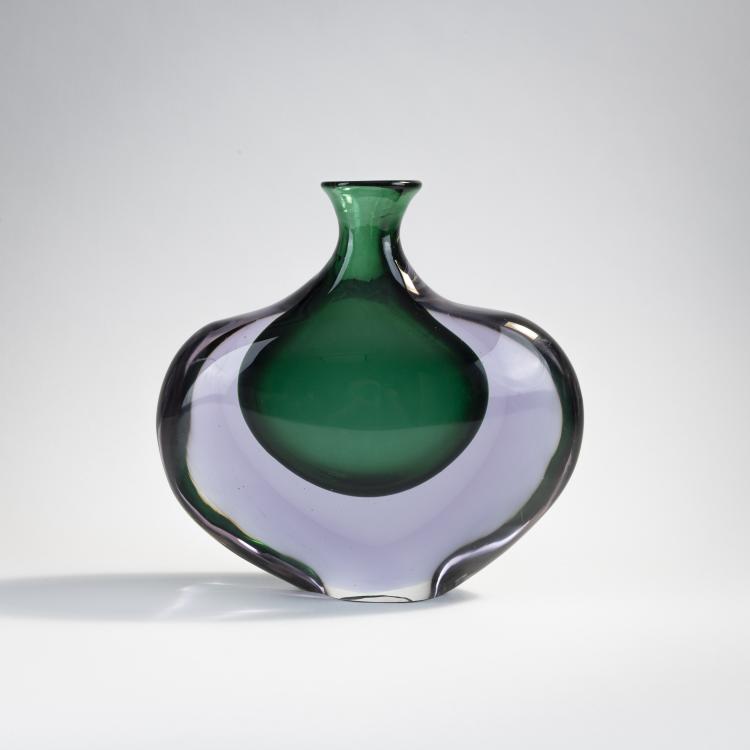 Hauptbild zu Objekt, Vase 'Sommerso', um 1960, Antonio Da Ros, Cenedese, Gino, Murano, 173C 739