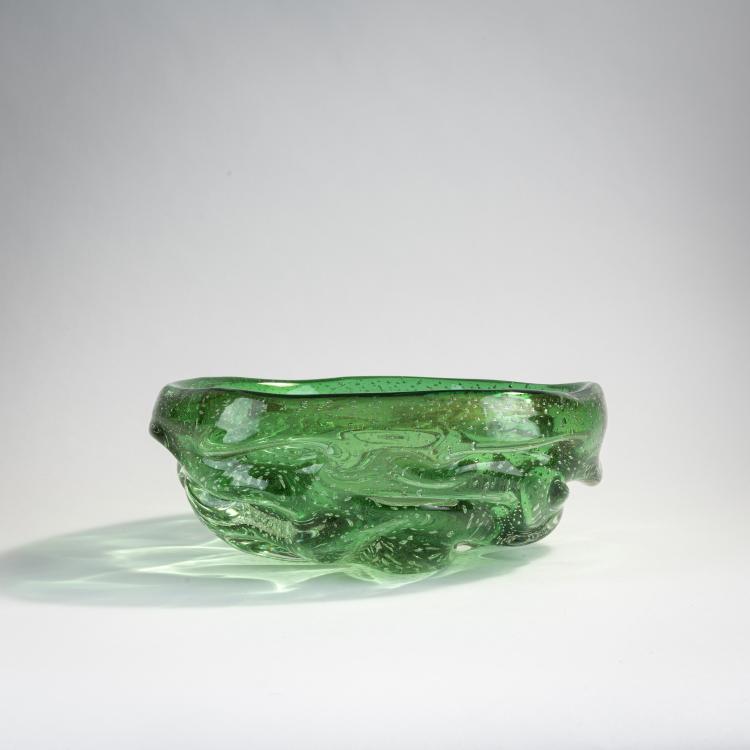 Bild 2 zu Objekt, Schale 'Sommerso a bullicante', 1939, Flavio Poli, Seguso Vetri d'Arte, Murano, 173C 692