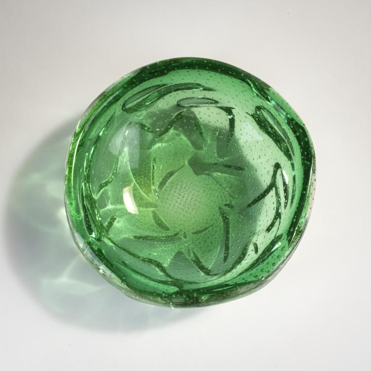 Bild 4 zu Objekt, Schale 'Sommerso a bullicante', 1939, Flavio Poli, Seguso Vetri d'Arte, Murano, 173C 692