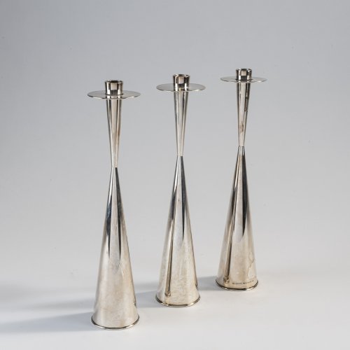 Three candlesticks 'TW 189', 1957
