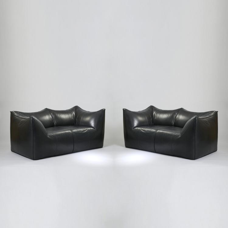 Hauptbild zu Objekt, Zwei Sofas 'Le Bambole', 1972, Mario Bellini, B&B Italia, Novedrate, Como, 173A 198