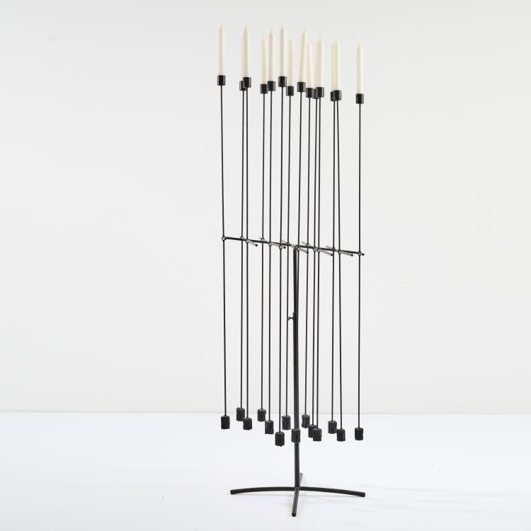 Bild 2 zu Objekt, Kinetic candlestick 'Attrape-feux', c. 1984, Daniel Grobet, Grobet, Daniel, 173B 410