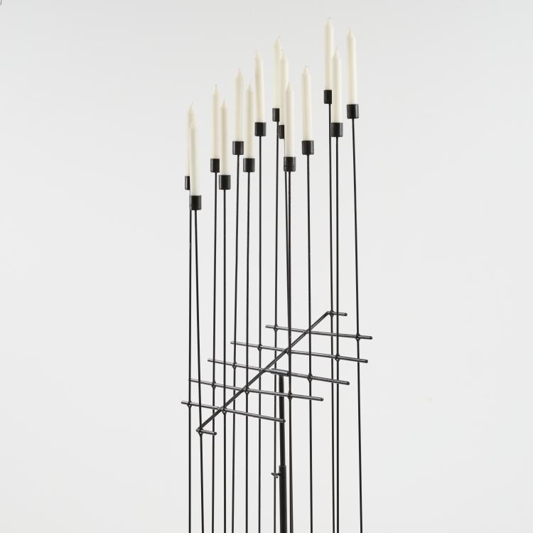 Bild 8 zu Objekt, Kinetic candlestick 'Attrape-feux', c. 1984, Daniel Grobet, Grobet, Daniel, 173B 410