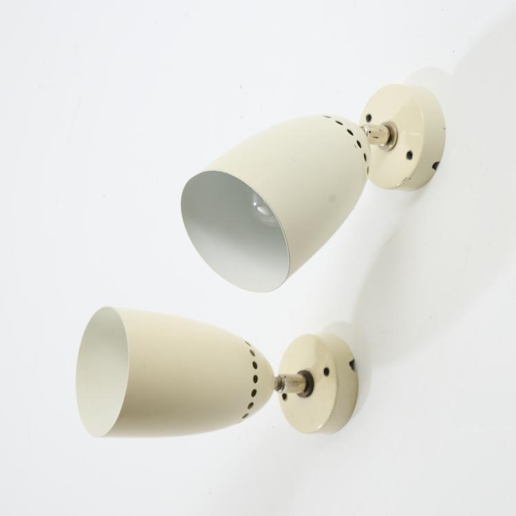 Bild 2 zu Objekt, Ten wall/ceiling lights, 1950s, Philips, Eindhoven, 173B 336