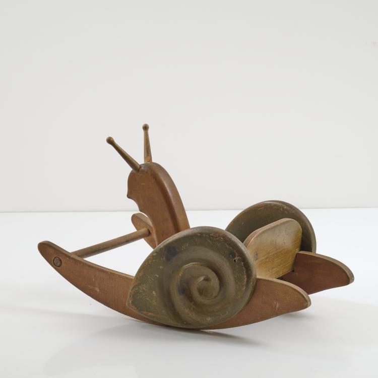 Bild 2 zu Objekt, Rocking toy 'Snail', c. 1960, Antonio Vitali, Schweiz / Switzerland, 173B 420