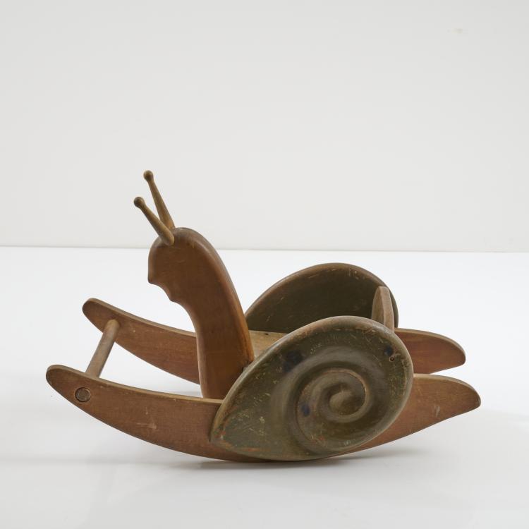 Bild 4 zu Objekt, Rocking toy 'Snail', c. 1960, Antonio Vitali, Schweiz / Switzerland, 173B 420