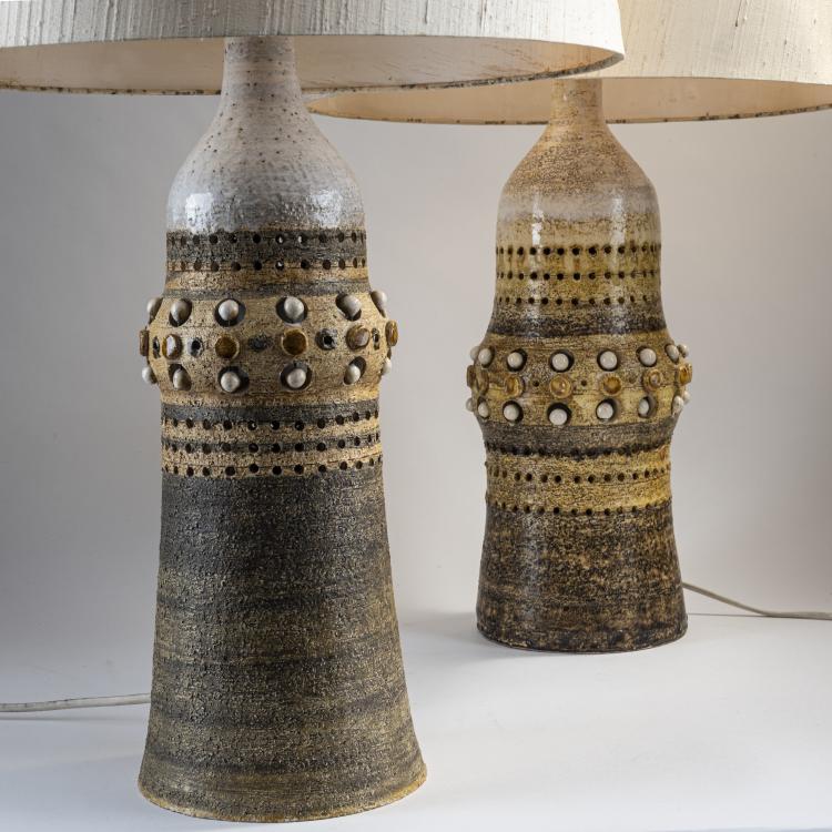 Bild 1 zu Objekt, Two table lights, 1970s, Georges Pelletier, Pelletier, Georges, 173B 506