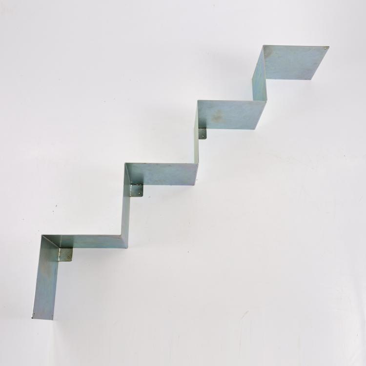 Hauptbild zu Objekt, Wall shelf 'Step by Step', 1987, Ralph Jank,Wolfgang Homann, Rōm, M&uuml;nchen, 173B 532