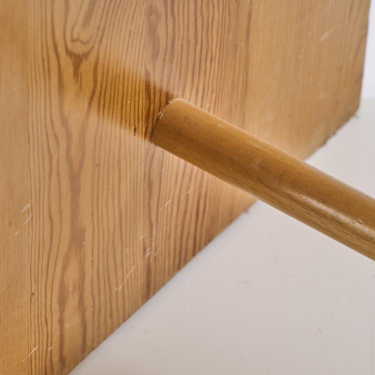 Bild 3 zu Objekt, 'Ulm stool', 1953, Max Bill,Hans Gugelot,Paul Hildinger, Hochschule f&uuml;r Gestaltung, Ulm (HFG); Hildinger, Paul, 173B 325