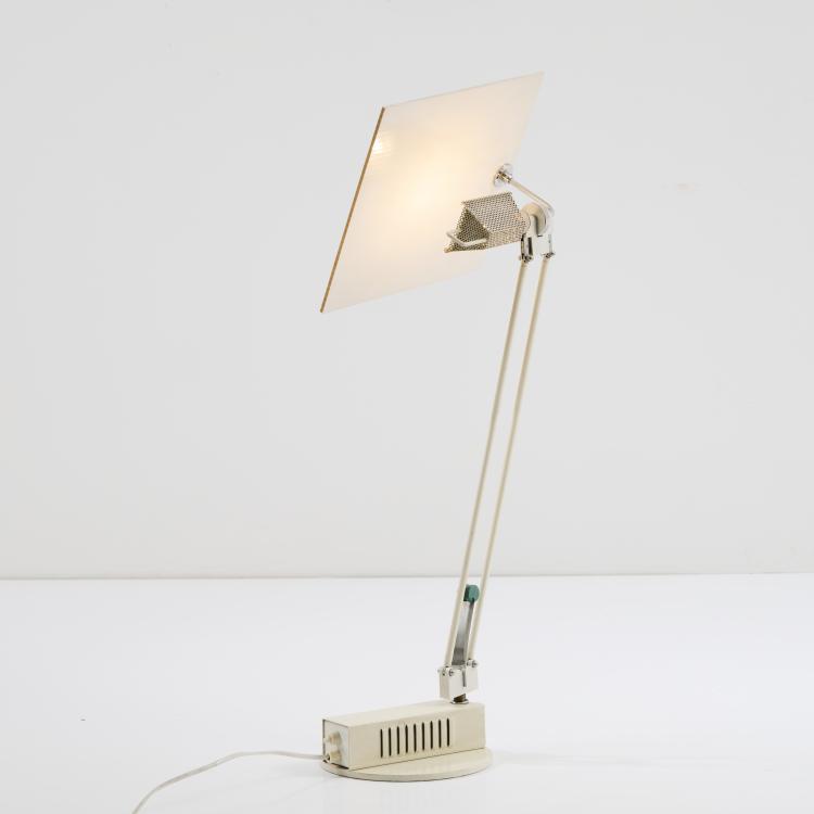 Hauptbild zu Objekt, Table lamp 'WO', 1985, Sacha Ketoff, Aluminor, Frankreich / France, 173B 530