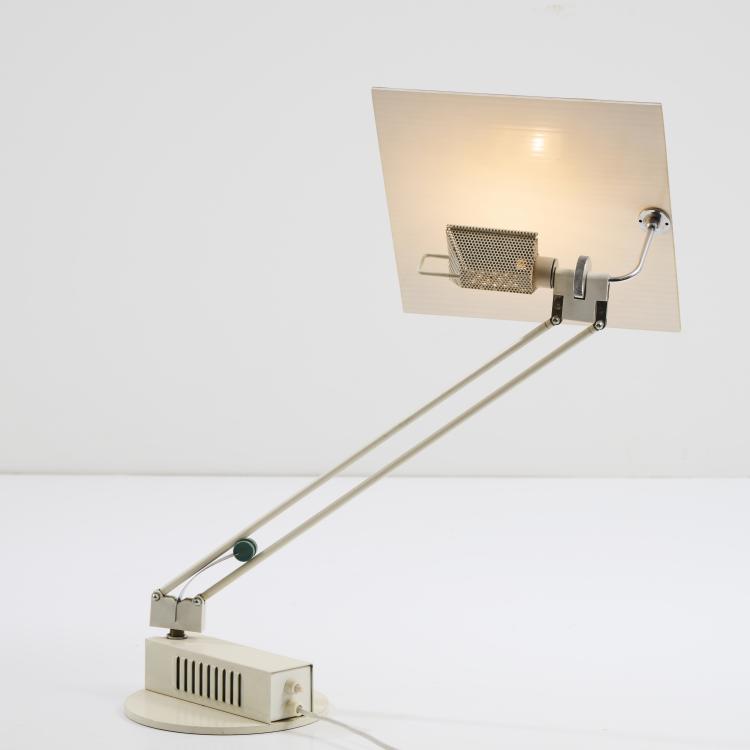 Bild 1 zu Objekt, Table lamp 'WO', 1985, Sacha Ketoff, Aluminor, Frankreich / France, 173B 530