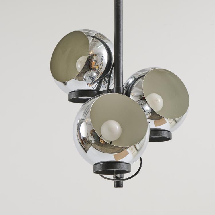 Bild 2 zu Objekt, Three ceiling lights, c. 1970, Etienne Fermigier (attributed), Frankreich / France, 173B 504