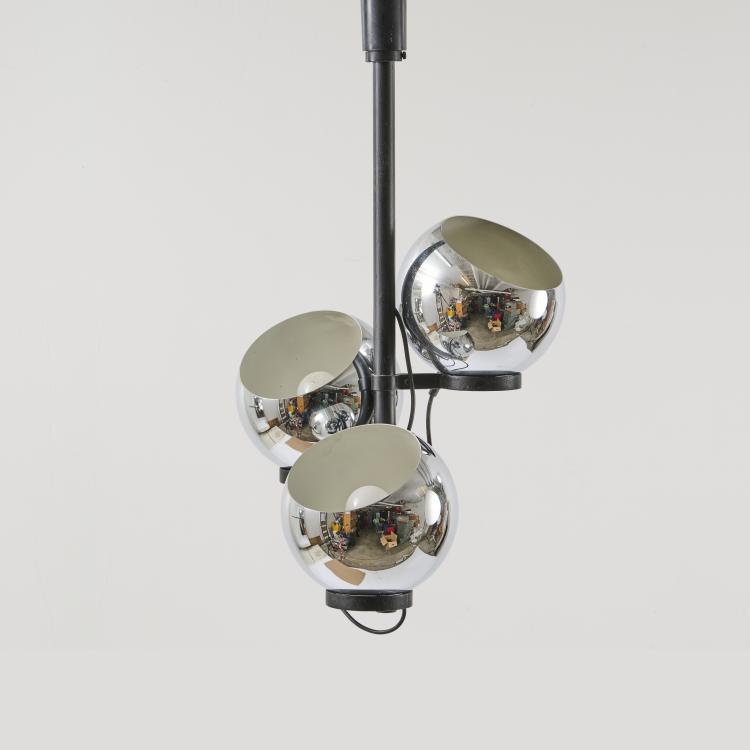 Bild 5 zu Objekt, Three ceiling lights, c. 1970, Etienne Fermigier (attributed), Frankreich / France, 173B 504