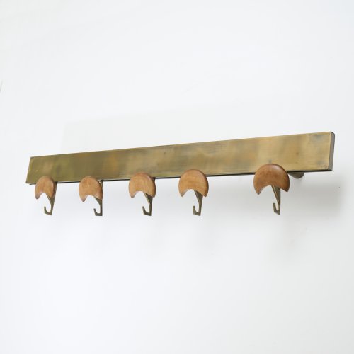 Wall coatrack, 1950s