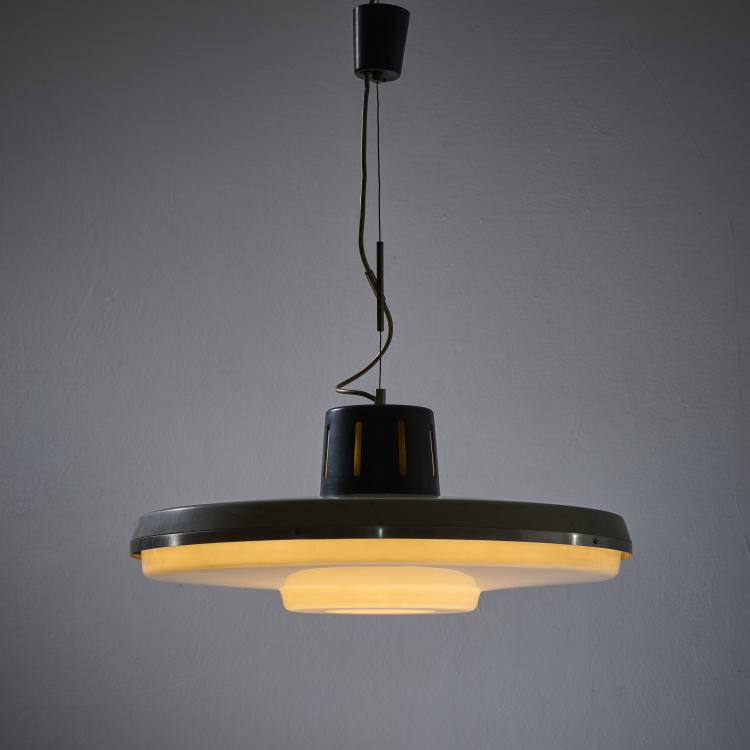 Bild 1 zu Objekt, Deckenleuchte 'Ufo', 1950er Jahre, Stilnovo, Mailand, 173A 51