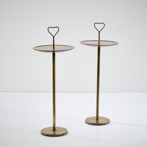 Two side tables, 1950s