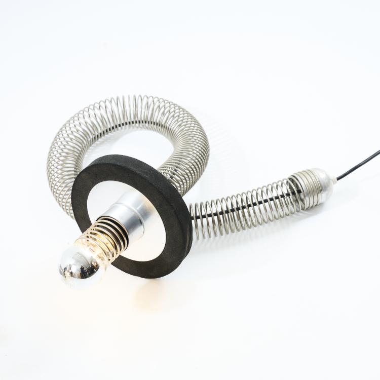 Bild 2 zu Objekt, Two 'Blacky' table lights, 1972, Babur Kerim Incedayi, Bonomi Form, Italien / Italy, 173B 378