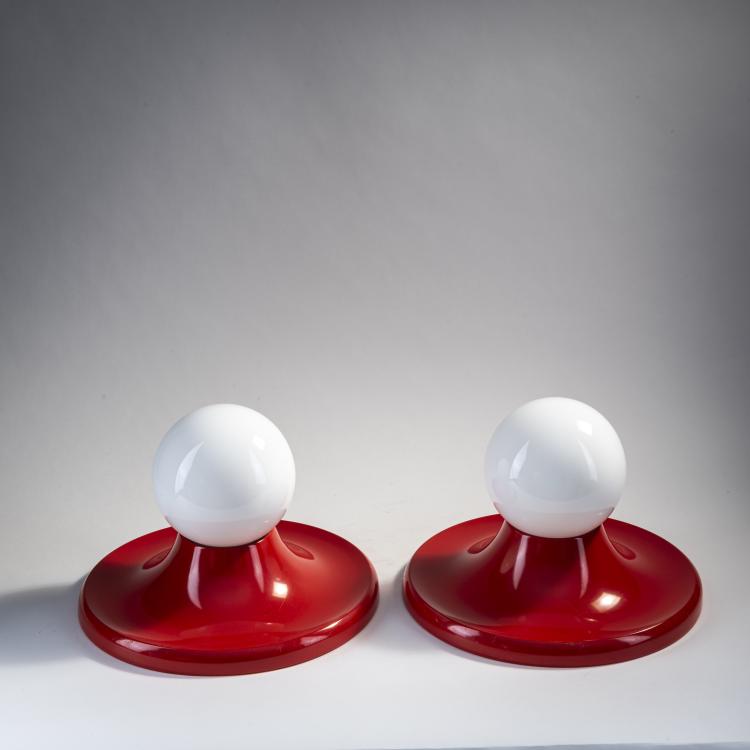 Bild 2 zu Objekt, Two 'Light Ball' ceiling lights, 1965, Achille Castiglioni,Pier Giacomo Castiglioni, Flos, Brescia, 173A 139