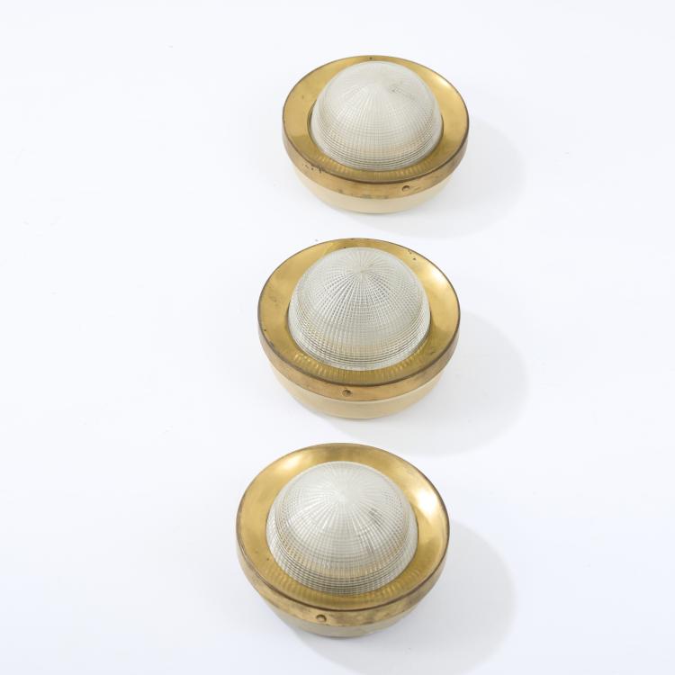 Bild 1 zu Objekt, Drei Deckenleuchten, um 1959, Stilnovo, Mailand, 173A 55