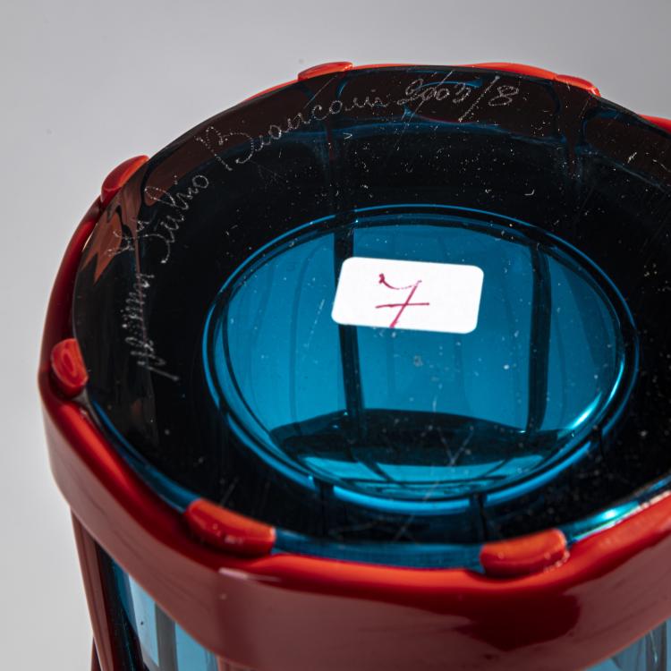 Bild 2 zu Objekt, 'Cestino' vase, 1989, Fulvio Bianconi, Venini & C., Murano, 173C 642