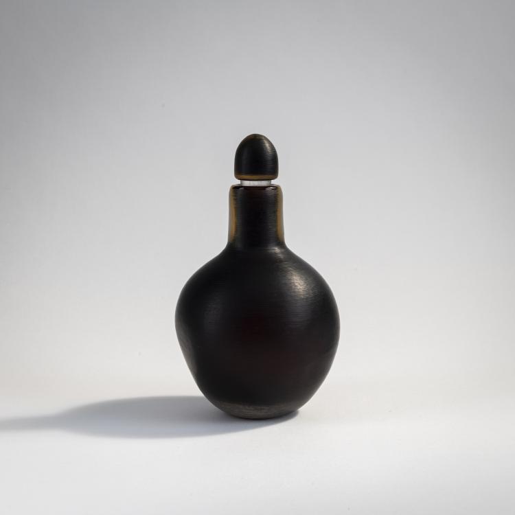 Hauptbild zu Objekt, Flasche mit Stopfen 'Inciso', 1956/57, Paolo Venini, Venini & C., Murano, 173C 629