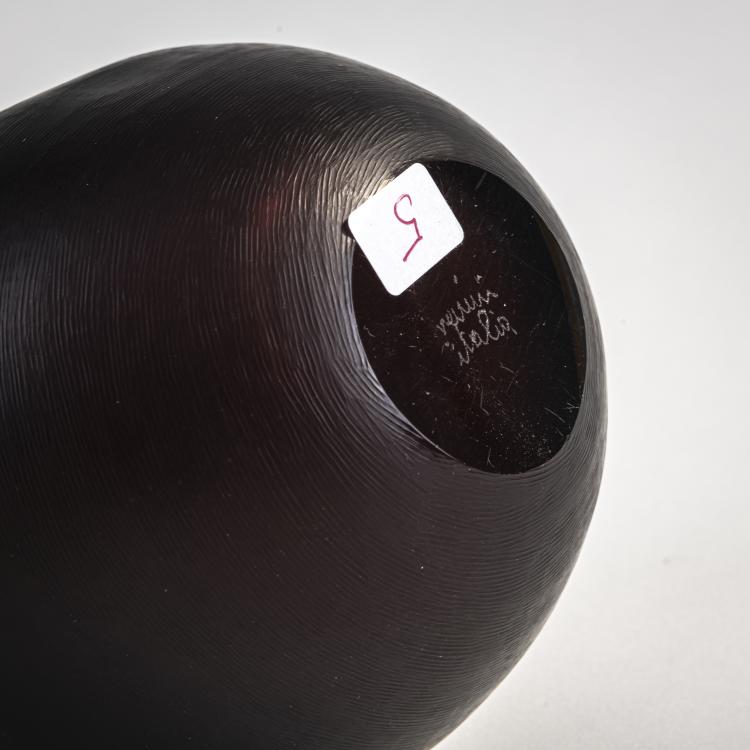 Bild 1 zu Objekt, Flasche mit Stopfen 'Inciso', 1956/57, Paolo Venini, Venini & C., Murano, 173C 629