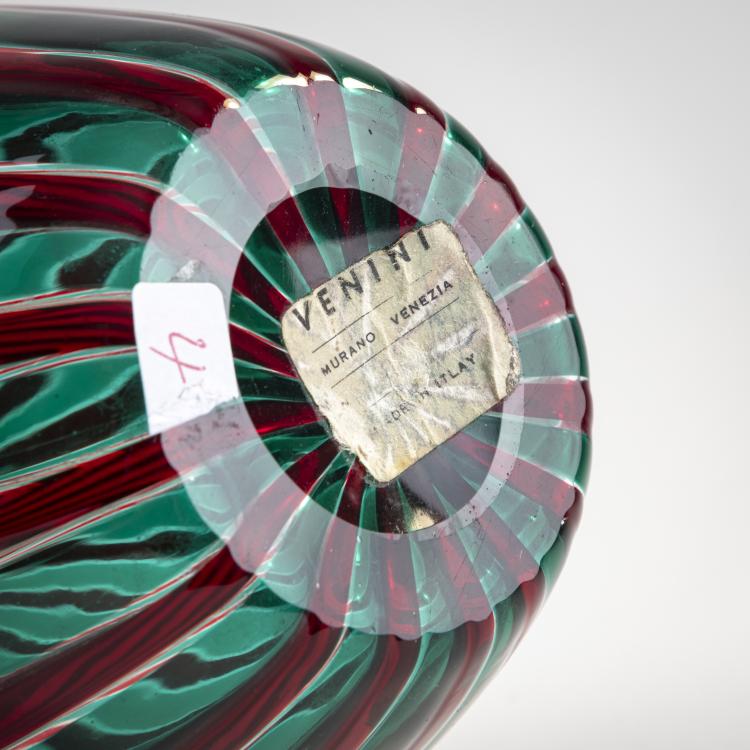 Bild 2 zu Objekt, Karaffe 'A fasce', um 1950, Venini & C., Murano, 173C 616