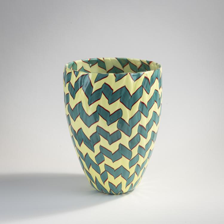 Bild 1 zu Objekt, Vase 'Calabash', um 1972, James Carpenter, Venini & C., Murano, 173C 638