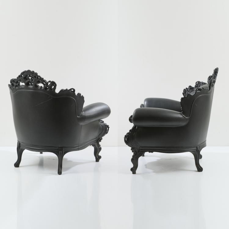 Bild 1 zu Objekt, Two 'Poltrona di Proust' outdoor-armchairs, 1978, Alessandro Mendini, Magis, Torre di Mosto, 173A 210