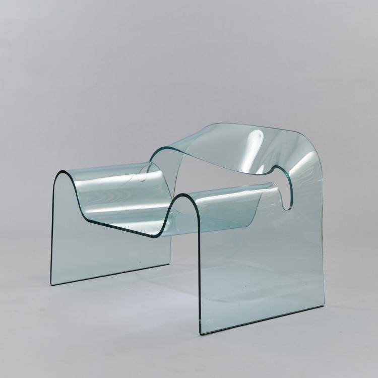 Bild 1 zu Objekt, 'Ghost' armchair, 1987, Cini Boeri,Tomu Katayanagi, Fiam, Scorze, 173A 269