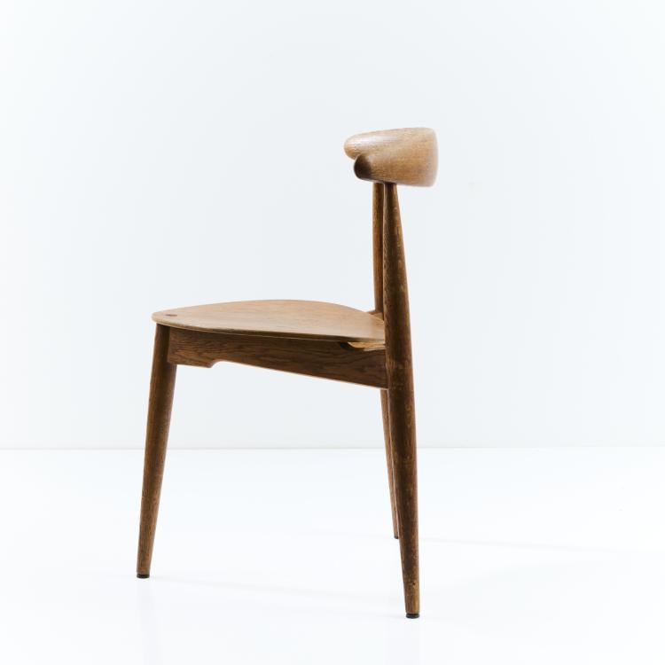Bild 1 zu Objekt, Stuhl 'Heart chair' - FH 4103', 1952, Hans J. Wegner, Hansen, Fritz, Kopenhagen, 173B 448