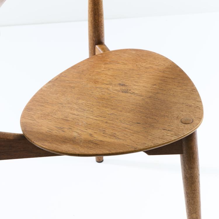 Bild 5 zu Objekt, Stuhl 'Heart chair' - FH 4103', 1952, Hans J. Wegner, Hansen, Fritz, Kopenhagen, 173B 448