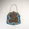 Bügeltasche mit chinesischem Drachen, um 1900