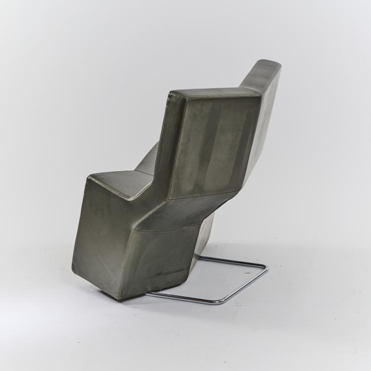 Bild 1 zu Objekt, Armchair 'Chaos', 2001, Konstantin Grcic, ClassiCon, M&uuml;nchen, 173B 558