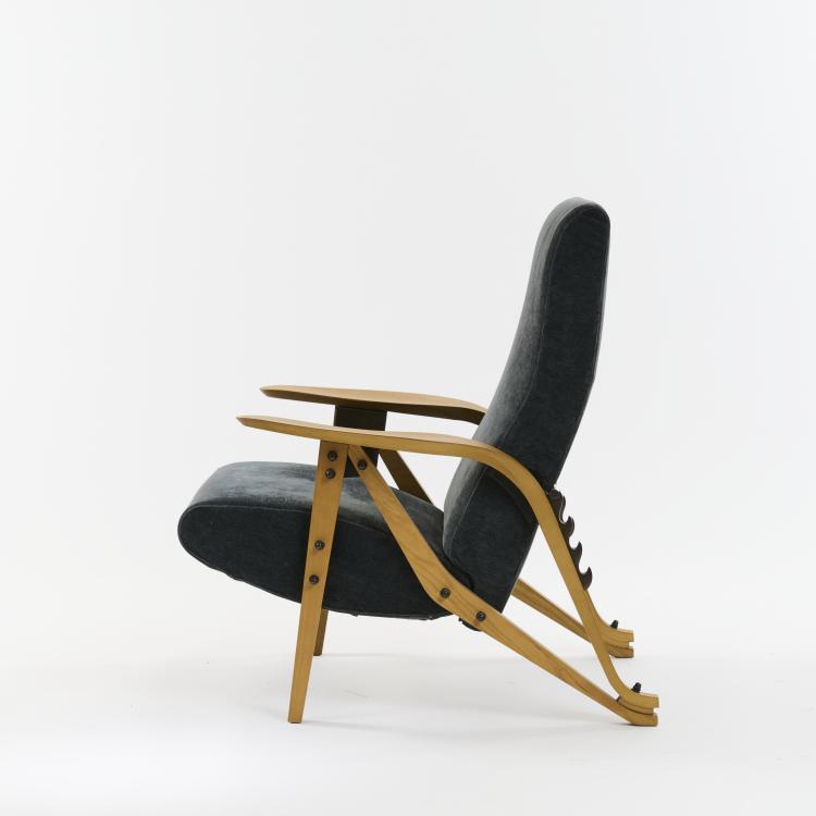Hauptbild zu Objekt, 'Gilda' easy chair, 1954/1993, Carlo Mollino (after), Zanotta, Nova Milanese, 173A 29