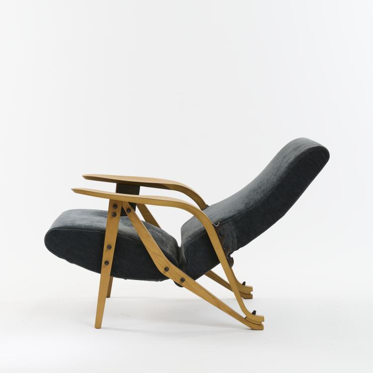 Bild 3 zu Objekt, 'Gilda' easy chair, 1954/1993, Carlo Mollino (after), Zanotta, Nova Milanese, 173A 29