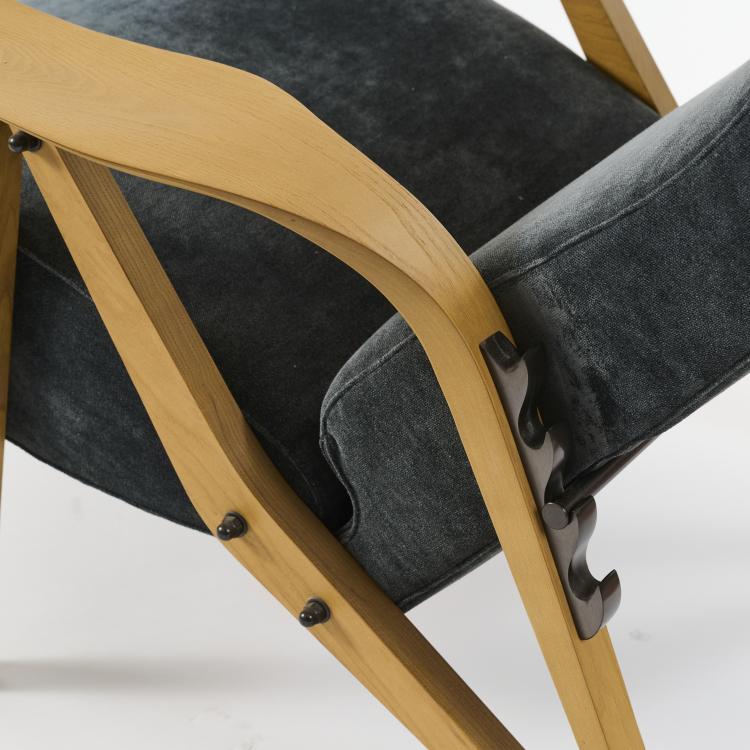 Bild 8 zu Objekt, 'Gilda' easy chair, 1954/1993, Carlo Mollino (after), Zanotta, Nova Milanese, 173A 29