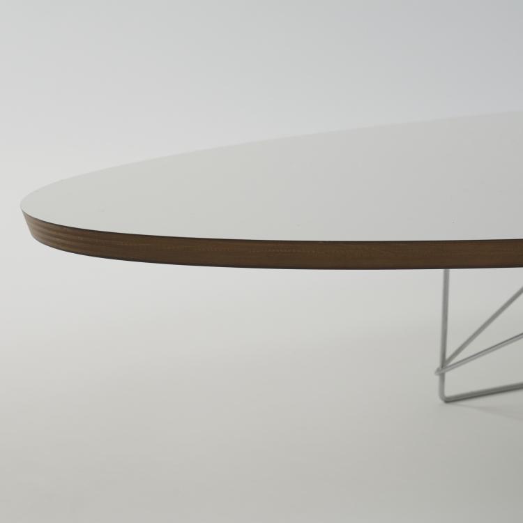 Bild 3 zu Objekt, 'Elliptical Table Rod Base - ETR' - 'Surfboard-table', 1951, Charles Eames, Vitra, Birsfelden, 173B 361