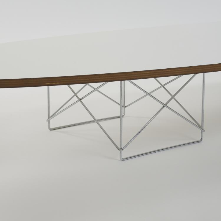 Bild 4 zu Objekt, 'Elliptical Table Rod Base - ETR' - 'Surfboard-table', 1951, Charles Eames, Vitra, Birsfelden, 173B 361